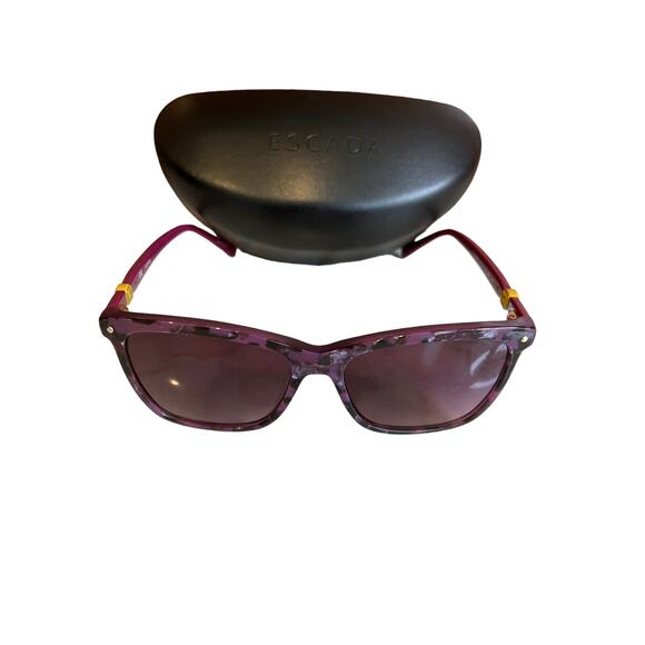 ESCADA Designer Sunglasses Purple Multi